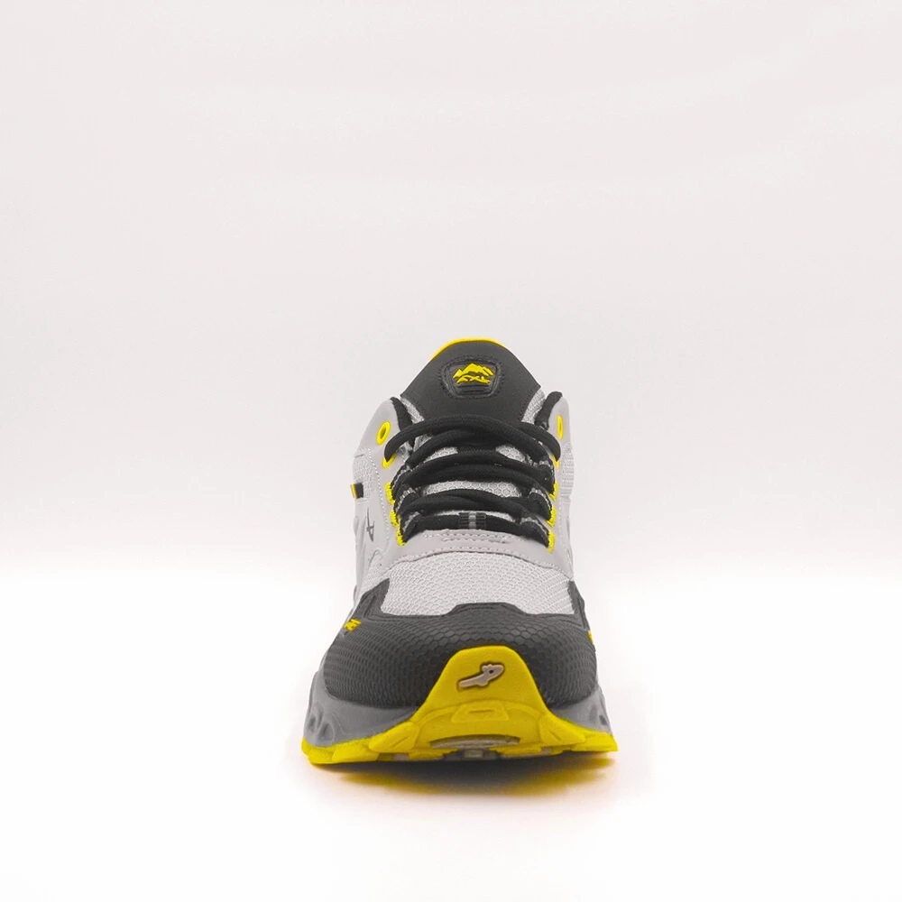 Outdoor Hiking Montaña Gris Negro Amarillo