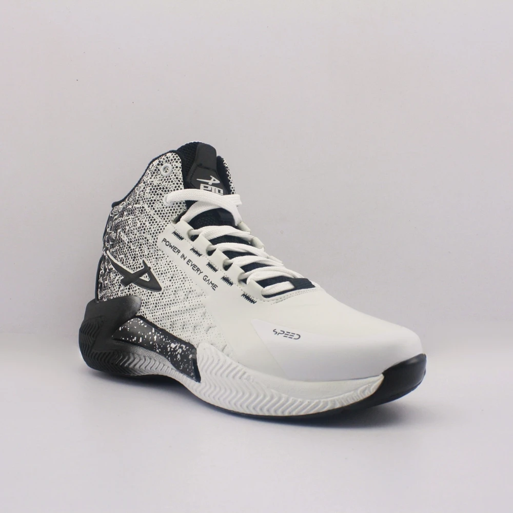 Power Game Basquetball Blanco Negro